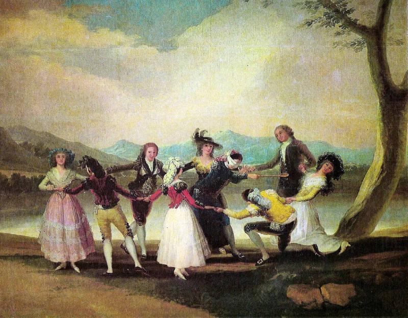 Francisco de Goya Blind Man s Bluff china oil painting image